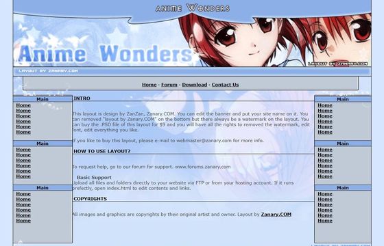 Zanary.COM - Layout 008