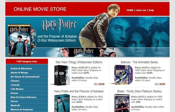 Online Movie Store