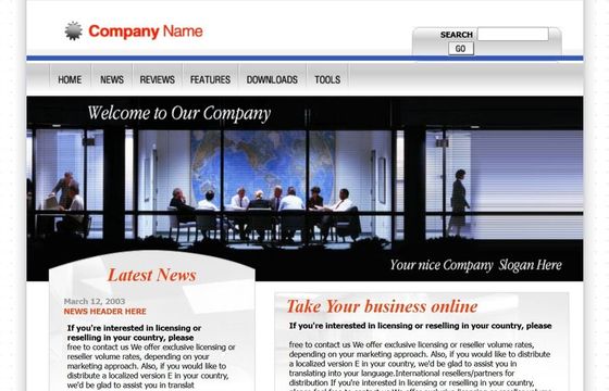 Your Company Website