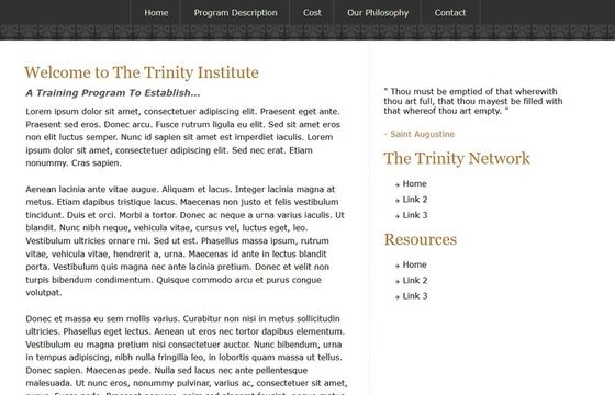  The Trinity Institute