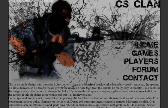 CS CLAN template