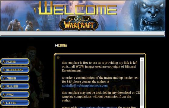 Welcome World Warcraft