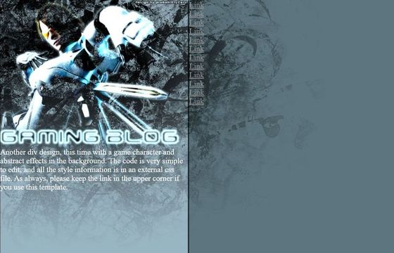 Gaming Blog Template