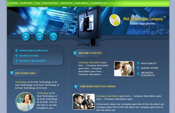 Web technologies Company (Хостинг, сервисы)