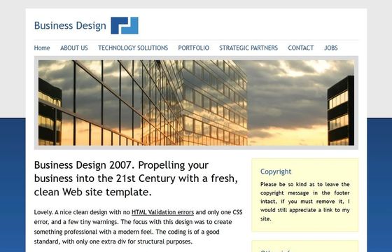 Сайт строительства Business Design
