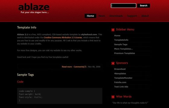 Ablaze