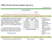 Adventure Racing Template