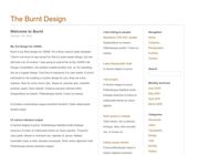 The Burnt Design