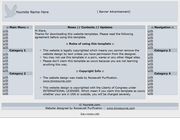 CSS Template X