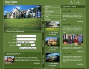 Сайт Покупка недвижимости (Real Estate)